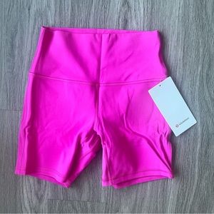 Lululemon Align High-Rise Short 6” in Sonic Pink